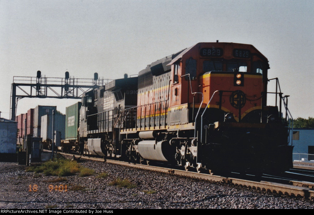 BNSF 6829 West